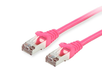 Equip Cat.6 S/FTP Patchkabel, 0.15m, Pink von equip