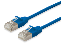 Equip Cat.6A F/FTP Slim-Patchkabel, 3.0m, Blau von equip