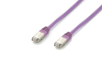 Equip Cat.6A PlatinumS/FTP Patchkabel, 1.0m, Violett Equip Cat.6A PlatinumS/FTP Patchkabel, 1.0m, Violett von equip