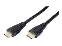 Equip HDMI  HS Ethernet 1.4 A-A St/St 10.0m 4K30Hz HDR    sw Polybeutel von equip