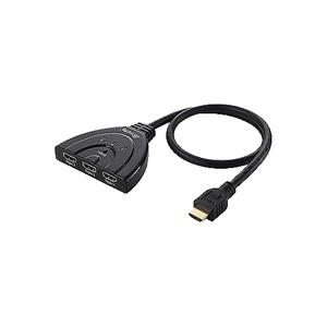 Equip HDMI Switch - Video/Audio-Schalter - 3 x HDMI - Desktop von equip