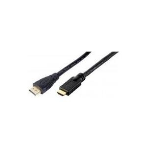 Equip High Speed - Video- / Audio - Netzwerkkabel - HDMI, 19-polig (M) - HDMI, 19-polig (M) - 20,0m - abgeschirmt - Schwarz (119359) von equip