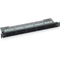 Equip ISDN So Patch Panel - Patch Panel - Schwarz - 1U - 50 Ports (125295) von equip