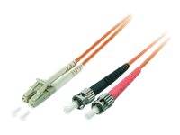 Equip LWL Patchkabel LC->ST 2.00m Singlemode Duplex OS2 ge Polybeutel Equip LWL Patchkabel LC->ST 2.00m Singlemode Duplex OS2 ge Polybeutel von equip