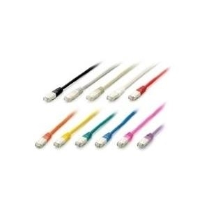Equip - Patch-Kabel - RJ-45 (M) - RJ-45 (M) - 20,0m - SFTP - CAT 6a - IEEE 802,5 - gepresst, verseilt - Grau (605609) von equip