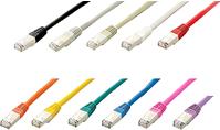 Equip - Patch-Kabel - RJ-45 (M) bis RJ-45 (M) - 15 m - SSTP-Kabel - CAT 6 - halogenfrei, geformt, verseilt - Grau (605508) von equip