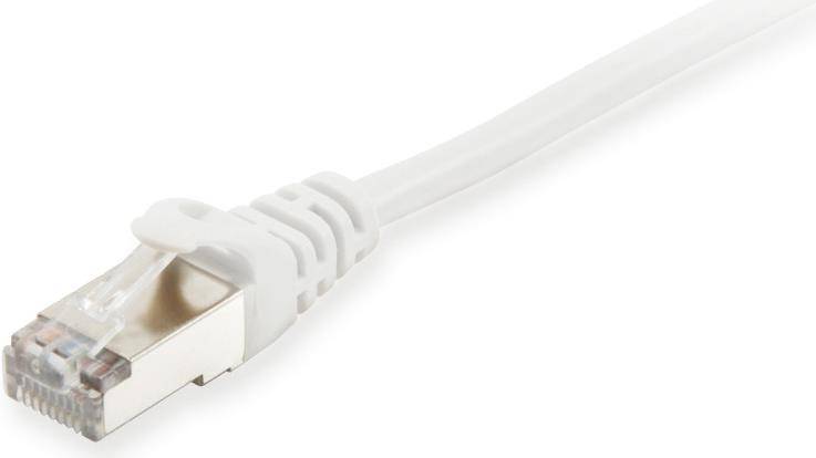 Equip Patchkabel Cat6   S/FTP 2xRJ45  0.15m weiß        LSZH Polybeutel von equip