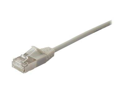 Equip Patchkabel Cat6A  F/FTP 2xRJ45  2.00m beige Slim  LSZH Polybeutel von equip