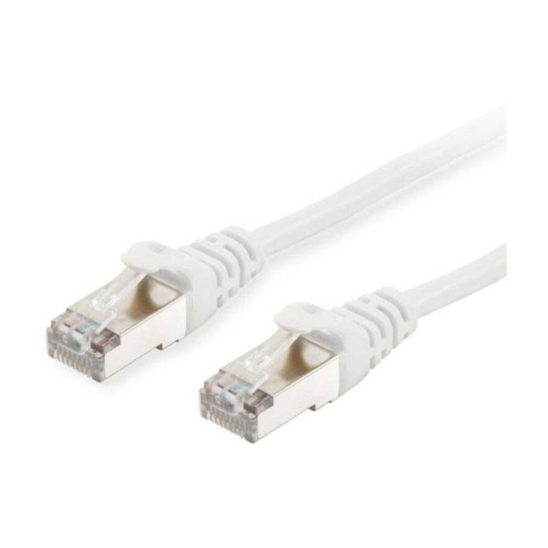 Equip Patchkabel Cat6A  S/FTP 2xRJ45  1.00m weiß        LSZH Polybeutel von equip