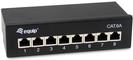 Equip Patchpanel 8x RJ45 Cat6A 19 FTP 1HE Premium schwarz - FTP - RJ-45 (326621) von equip