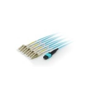 Equip Pro - Patch-Kabel - MTP Multimode (W) - LC Multi-Mode (M) - 20,0m - Glasfaser - 50/125 Mikrometer - OM4 - Aquamarin (25556807) von equip