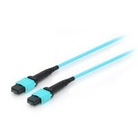 Equip Pro - Patch-Kabel - MTP Multimode (W) - MTP Multimode (W) - 5,0m - Glasfaser - 50/125 Mikrometer - OM4 - Aquamarin (25555507) von equip