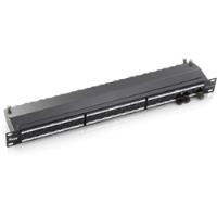 Equip Professional - Patch Panel - Schwarz - 1U - 24 Ports (0326624) von equip
