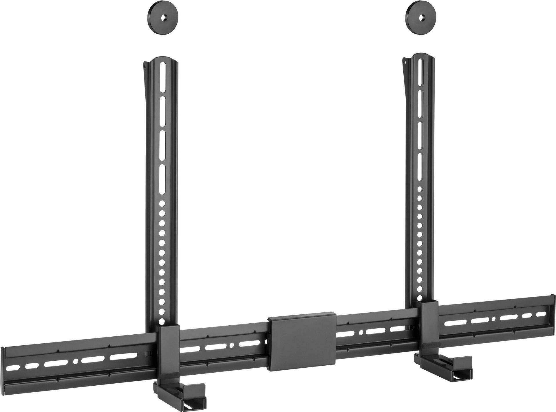 Equip Universelle Soundbar-Halterung - Soundbarhalterung - Wand - 800 x 400 mm - 15 kg - 86 - 155 mm - Schwarz (650895) von equip