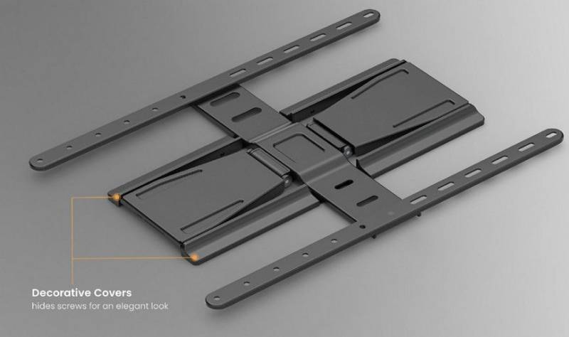 Equip Wandhalterung 43-90/1TFT 50kg 1Gelenk  Neigung    sw retail von equip