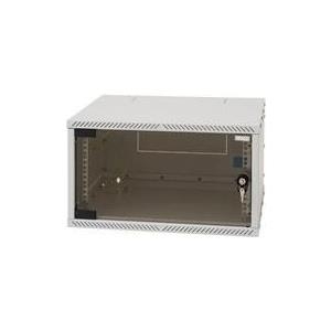 equip Flat Pack - Patch-Panel-Gehäuse - Hellgrau, RAL 7035 - 6U (901006) von equip