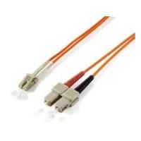 equip Pro - Patch-Kabel - SC Single-Modus (M) zu LC Single-Modus (M) - 2,0m - Glasfaser - Duplex - 9/125 Mikrometer - OS2 - halogenfrei - Gelb (254332) von equip
