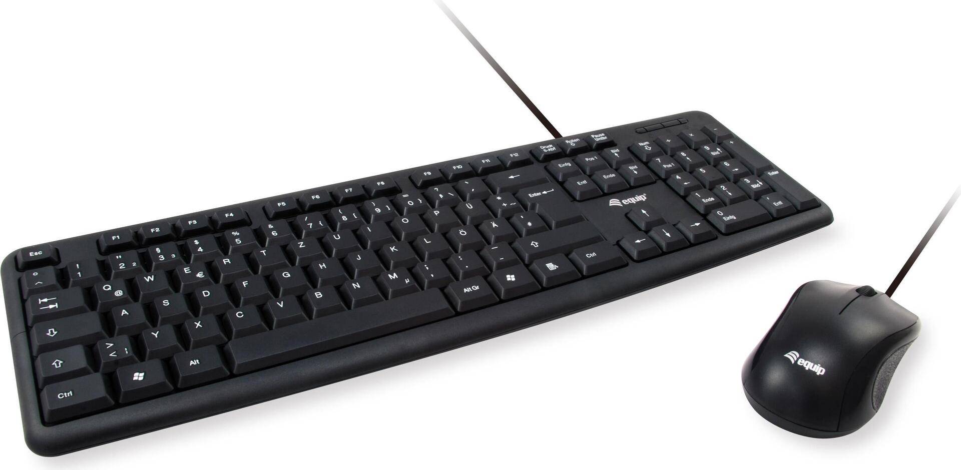 equip Life - Tastatur-und-Maus-Set - USB - Italienisch - Schwarz equip Life - Tastatur-und-Maus-Set - USB - Italienisch - Schwarz von equip