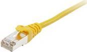 equip - Patch-Kabel - RJ-45 (M) bis RJ-45 (M) - 10,0m - SFTP, PiMF - CAT 6a - geformt, verseilt - Gelb (606308) von equip