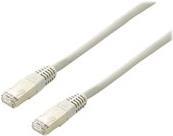 equip - Patch-Kabel - RJ-45 (M) zu RJ-45 (M) - 1 m - SFTP - CAT 6a Platinum - geformt, verseilt - weiß von equip