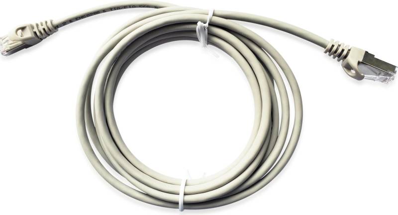 equip - Patch-Kabel - RJ-45 (M) zu RJ-45 (M) - 2 m - SFTP, PiMF - CAT 6 - geformt, verseilt - Grau (Packung mit 34) von equip