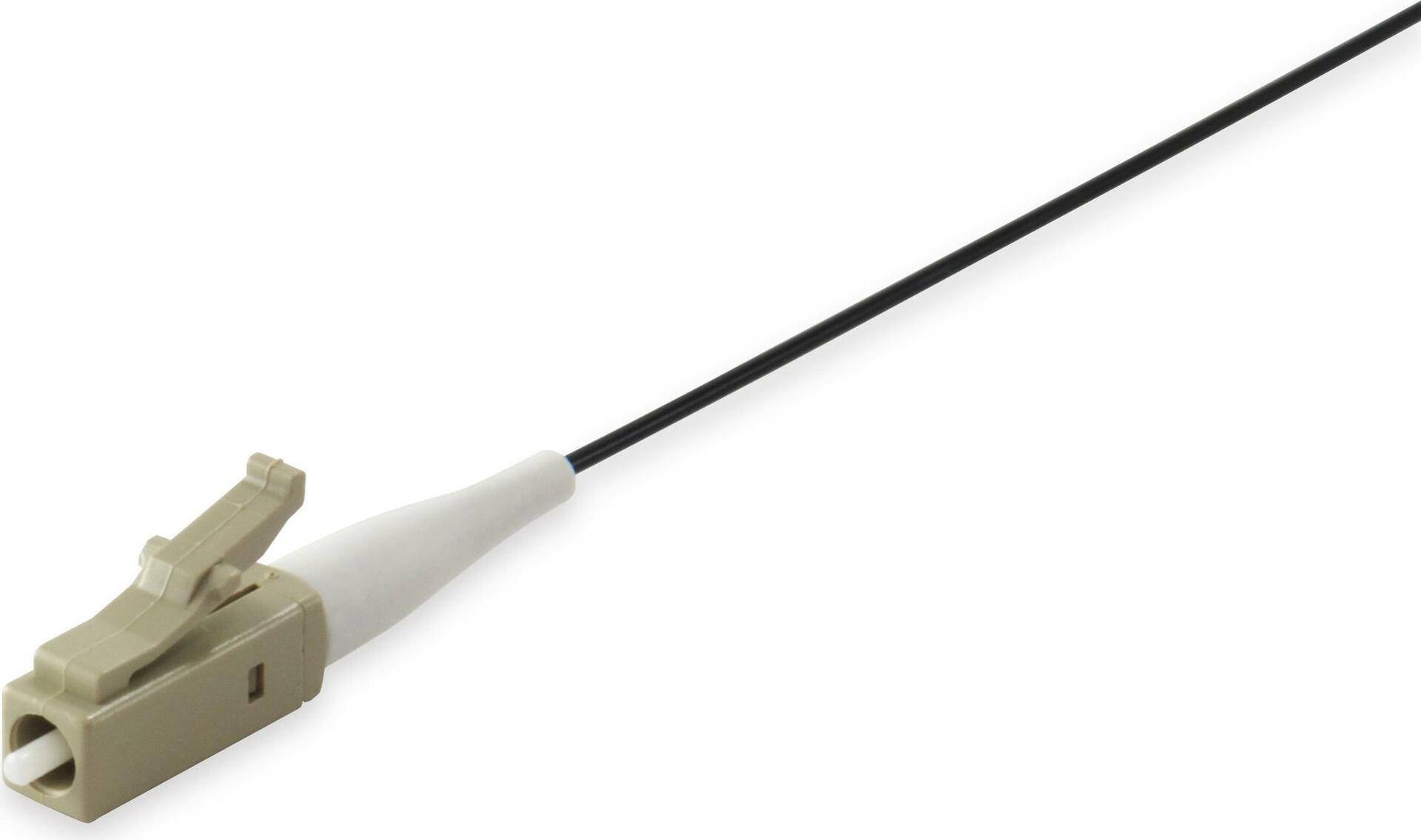 equip Pro - Anschlussleitung, Lötfahne - LC/PC (M) - 1,0m - Glasfaser - 50/125 Mikrometer - OM3 - halogenfrei - Multicolor (Packung mit 12) (255632) von equip