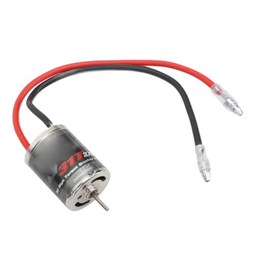 370 RC gebürstetem Motor, RC -Elektromotor mit 31 -t -Zähnen Niedriggeräusches universelles Fernbedienung Auto -Wartung Zubehör für 1/18 1/24 Fernbedienung Auto von equlup