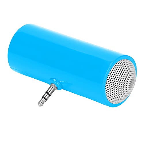 equlup Drahtloser Plug -in -Lautsprecher, 3,5 -mm -Jack -Stereo - -Lautsprecher tragbarer MP3 -MP4 -Musikplayer Clear Laptops Sound Audio Bar für Mobiltelefone und Tablets (Blau) von equlup