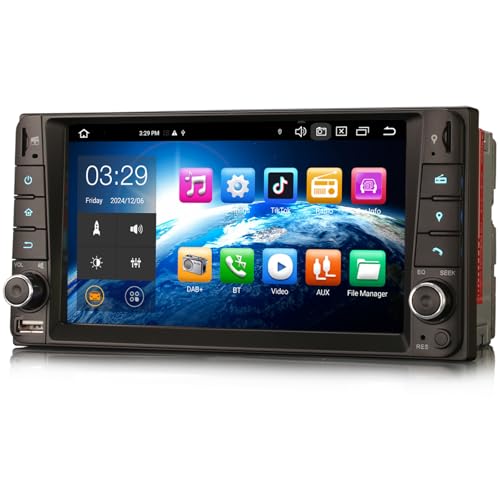 [4G+64G] 8-Kern Android 14 Autoradio für Toyota Hilux RAV4 Corolla Vios GPS-Navi Carplay Android Auto DSP Bluetooth 5.0 A2DP DVB-T2 WiFi DAB+IPS von erisin