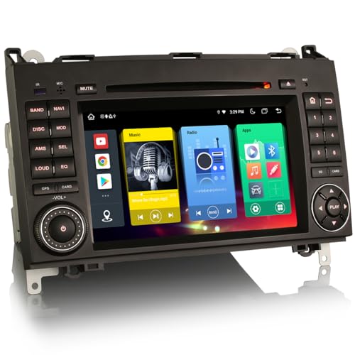 8-Kern Android 13 Autoradio für Mercedes-Benz A/B Klasse Sprinter Vito Viano GPS Navi Carplay DSP Bluetooth A2DP DVB-T2 WiFi DAB+ 4GB RAM+64GB ROM von erisin