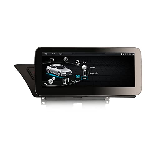 Android 12 Autoradio 10.25 Zoll für Audi A4/A5/B8/S4/S5 hoher Konfiguration IPS Bildschirm Carplay Android Auto DSP GPS Navi Bluetooth WiFi 4G DAB+OBD TPMS 64GB ROM von erisin