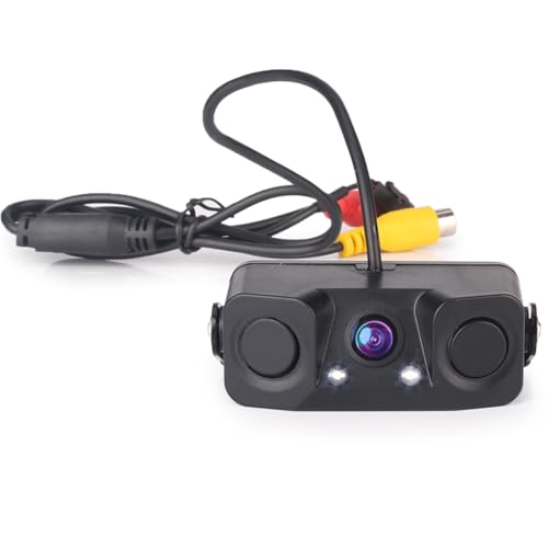 ERISIN 170° Rear View Reverse Back Camera with Night Vision Parking Sensor Car Radio von erisin
