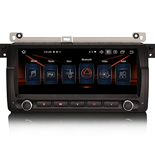 ERISIN 8.8 Zoll Android 11.0 Autoradio für BMW 3er E46 320 M3 Rover MG ZT Unterstützt GPS-Navi Carplay Android Auto DSP Bluetooth A2DP DVB-T/T2 WiFi DAB+ 8-Kern 4GB RAM+64GB ROM von erisin