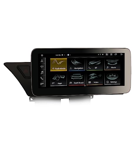 Erisin 10.25" Android 13 4GB+64GB 8-Kern Autoradio GPS Navi für Audi A4/A5/B8/S4/S5/RS4/RS5 Unterstützt IPS Touch Screen MMI OEM Kabelloses CarPlay Android Auto Bluetooth 5.0 DAB+ USB DSP WiFi Canbus von erisin