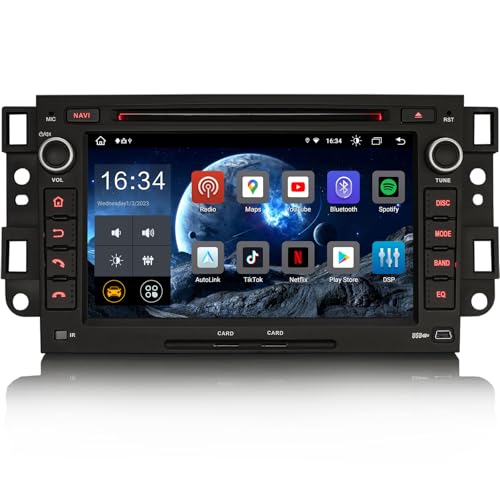 Erisin 7 Zoll 8-Kern 4GB RAM 64GB ROM Android 14 Autoradio Bluetooth mit GPS Navigation Für Chevrolet Aveo Captiva Epica Unterstützt CarPlay Android Auto DSP WiFi DAB+ RDS SWC CD Player USB OBD2 Erisin 7 Zoll 8-Kern 4GB RAM 64GB ROM Android 14 Autoradio Bluetooth mit GPS Navigation Für Chevrolet Aveo Captiva Epica Unterstützt CarPlay Android Auto DSP WiFi DAB+ RDS SWC CD Player USB OBD2 von erisin