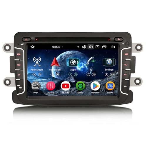 Erisin 7 Zoll 8-Kern Android 14 Autoradio 2Din mit GPS Navi für Renault Dacia Duster Logan Sandero Dokker Lodgy Bluetooth CarPlay Android Auto WiFi 4G DSP DAB+ FM RDS USB CD Player Canbus 4GB+64GB Erisin 7 Zoll 8-Kern Android 14 Autoradio 2Din mit GPS Navi für Renault Dacia Duster Logan Sandero Dokker Lodgy Bluetooth CarPlay Android Auto WiFi 4G DSP DAB+ FM RDS USB CD Player Canbus 4GB+64GB von erisin