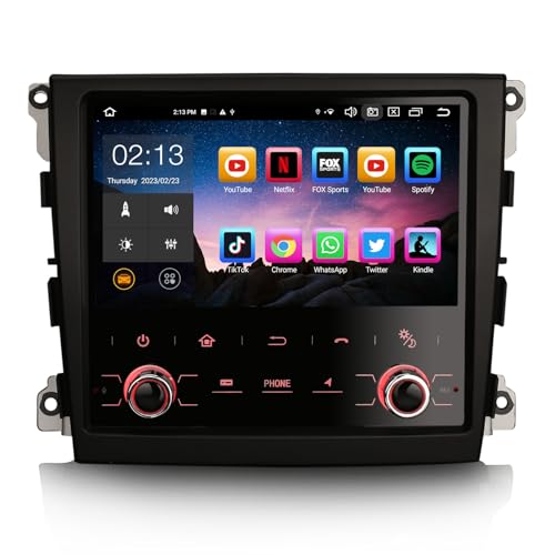 Erisin 7 Zoll Android 13 Autoradio mit GPS Navigation Für Porsche Panamera Unterstützt Kabelloses CarPlay Android Auto Bluetooth 5.0 WiFi DSP OBD2 DAB+ Canbus SWC TPMS IPS USB RDS 【8-Kern 4GB+64GB】 Erisin 7 Zoll Android 13 Autoradio mit GPS Navigation Für Porsche Panamera Unterstützt Kabelloses CarPlay Android Auto Bluetooth 5.0 WiFi DSP OBD2 DAB+ Canbus SWC TPMS IPS USB RDS 【8-Kern 4GB+64GB】 von erisin