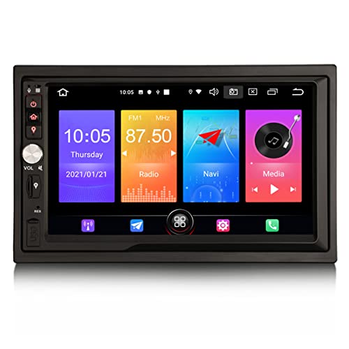 Erisin 7 Zoll Universal Doppel Din 2Din Android 10.0 Autoradio mit Navi Unterstützt Bluetooth Carplay Android Auto GPS DAB+ WiFi OBD2 TPMS DVB-T2 Mirror Link 4G USB RDS SD Quad-Kern 2GB RAM 16GB ROM Erisin 7 Zoll Universal Doppel Din 2Din Android 10.0 Autoradio mit Navi Unterstützt Bluetooth Carplay Android Auto GPS DAB+ WiFi OBD2 TPMS DVB-T2 Mirror Link 4G USB RDS SD Quad-Kern 2GB RAM 16GB ROM von erisin