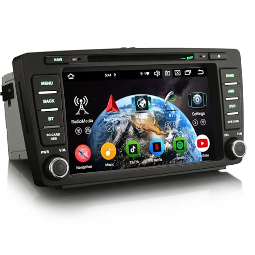 Erisin 8-Kern 4GB+64GB Android 14 Autoradio GPS Navi Für Skoda Octavia Superb Rapid Yeti Roomster 8" IPS Bildschirm Unterstützt CarPlay Android Auto Bluetooth DAB+ WiFi DSP USB OBD2 CD Player Erisin 8-Kern 4GB+64GB Android 14 Autoradio GPS Navi Für Skoda Octavia Superb Rapid Yeti Roomster 8" IPS Bildschirm Unterstützt CarPlay Android Auto Bluetooth DAB+ WiFi DSP USB OBD2 CD Player von erisin