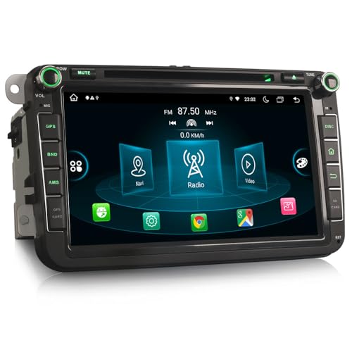 Erisin 8 Zoll 8-Kern 4GB RAM 64GB ROM Android 13 Autoradio Bluetooth GPS Navi für VW T5 Touran Passat Golf 5/6 Polo Tiguan Sharan Skoda Seat CarPlay Android Auto WiFi DAB+ RDS USB OPS CD Player Erisin 8 Zoll 8-Kern 4GB RAM 64GB ROM Android 13 Autoradio Bluetooth GPS Navi für VW T5 Touran Passat Golf 5/6 Polo Tiguan Sharan Skoda Seat CarPlay Android Auto WiFi DAB+ RDS USB OPS CD Player von erisin