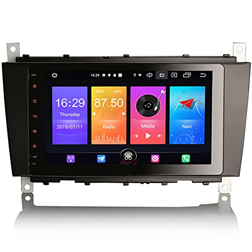 Erisin Android 11 Autoradio Mit GPS Navi für Mercedes Benz C-Klasse W203 CLC Klasse W203 C180 CLK Klasse W209 8 Zoll Touchscreen Unterstützt CarPlay Android Auto DAB+WiFi 4G Radio Bluetooth 2GB+32GB Erisin Android 11 Autoradio Mit GPS Navi für Mercedes Benz C-Klasse W203 CLC Klasse W203 C180 CLK Klasse W209 8 Zoll Touchscreen Unterstützt CarPlay Android Auto DAB+WiFi 4G Radio Bluetooth 2GB+32GB von erisin