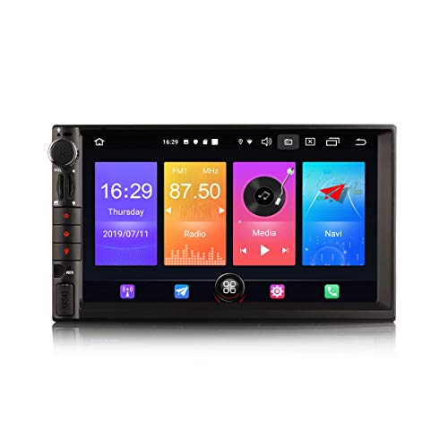 Erisin Android 11.0 Doppel 2Din Universal Autoradio Multimedia Player Quad-Core Unterstützt Bluetooth Carplay Android Auto GPS Navi 4G WiFi OBD TPMS DVB-T2 DAB+ Mirror Link RDS Erisin Android 11.0 Doppel 2Din Universal Autoradio Multimedia Player Quad-Core Unterstützt Bluetooth Carplay Android Auto GPS Navi 4G WiFi OBD TPMS DVB-T2 DAB+ Mirror Link RDS von erisin