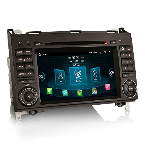 Erisin Android 12.0 Autoradio mit Navi GPS Für Mercedes Benz A/B Klasse W169 W245 Sprinter Viano Vito VW Crafter CarPlay Android Auto DSP WiFi Bluetooth DAB+ OBD2 RDS SWC 8-Kern 4GB+64GB von erisin