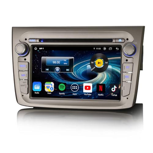 Erisin Android 14.0 Acht Kern 4GB+64GB DAB+ Autoradio Für Alfa Romeo Mito 2008-2019 mit GPS Navigation Unterstützt Wireless CarPlay Android AUTO WiFi 4G Bluetooth DVD AM/FM Radio RDS DSP Kamera 7 Zoll Erisin Android 14.0 Acht Kern 4GB+64GB DAB+ Autoradio Für Alfa Romeo Mito 2008-2019 mit GPS Navigation Unterstützt Wireless CarPlay Android AUTO WiFi 4G Bluetooth DVD AM/FM Radio RDS DSP Kamera 7 Zoll von erisin
