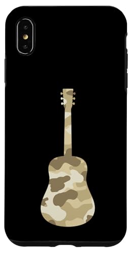 Beige Braun Camo Gitarre Hülle für iPhone XS Max Beige Braun Camo Gitarre Hülle für iPhone XS Max von es designs