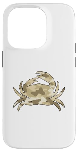 Beige Camo Crab Hülle für iPhone 14 Pro Beige Camo Crab Hülle für iPhone 14 Pro von es designs