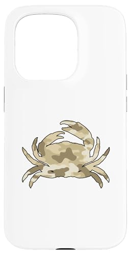 Beige Camo Crab Hülle für iPhone 15 Pro Beige Camo Crab Hülle für iPhone 15 Pro von es designs