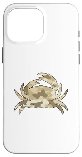 Beige Camo Crab Hülle für iPhone 16 Pro Max Beige Camo Crab Hülle für iPhone 16 Pro Max von es designs