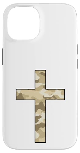 Beiges Camo-Kreuz Hülle für iPhone 14 Beiges Camo-Kreuz Hülle für iPhone 14 von es designs