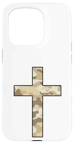 Beiges Camo-Kreuz Hülle für iPhone 15 Pro Beiges Camo-Kreuz Hülle für iPhone 15 Pro von es designs